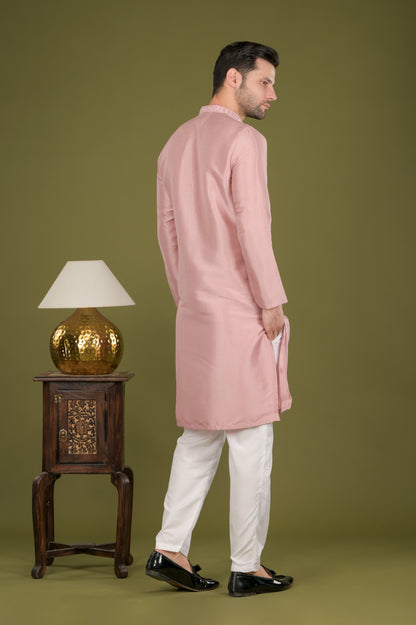 KANAK - Rosewood Grace Sequin Embroidered Kurta Set